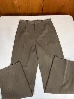 Rafaella Straight Leg Pants Women's 4 Brown